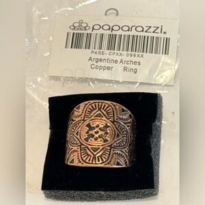 Paparazzi Ring ~ Argentine Arches - Copper
